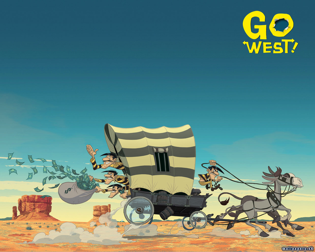 Lucky Luke: Go West! - wallpaper 3