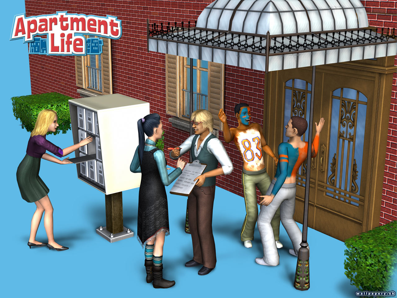 The Sims 2: Apartment Life - wallpaper 4