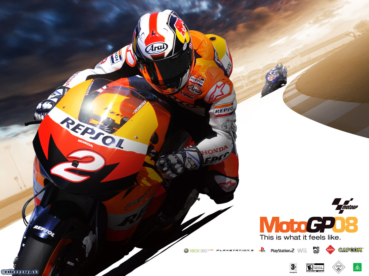 MotoGP 08 - wallpaper 4