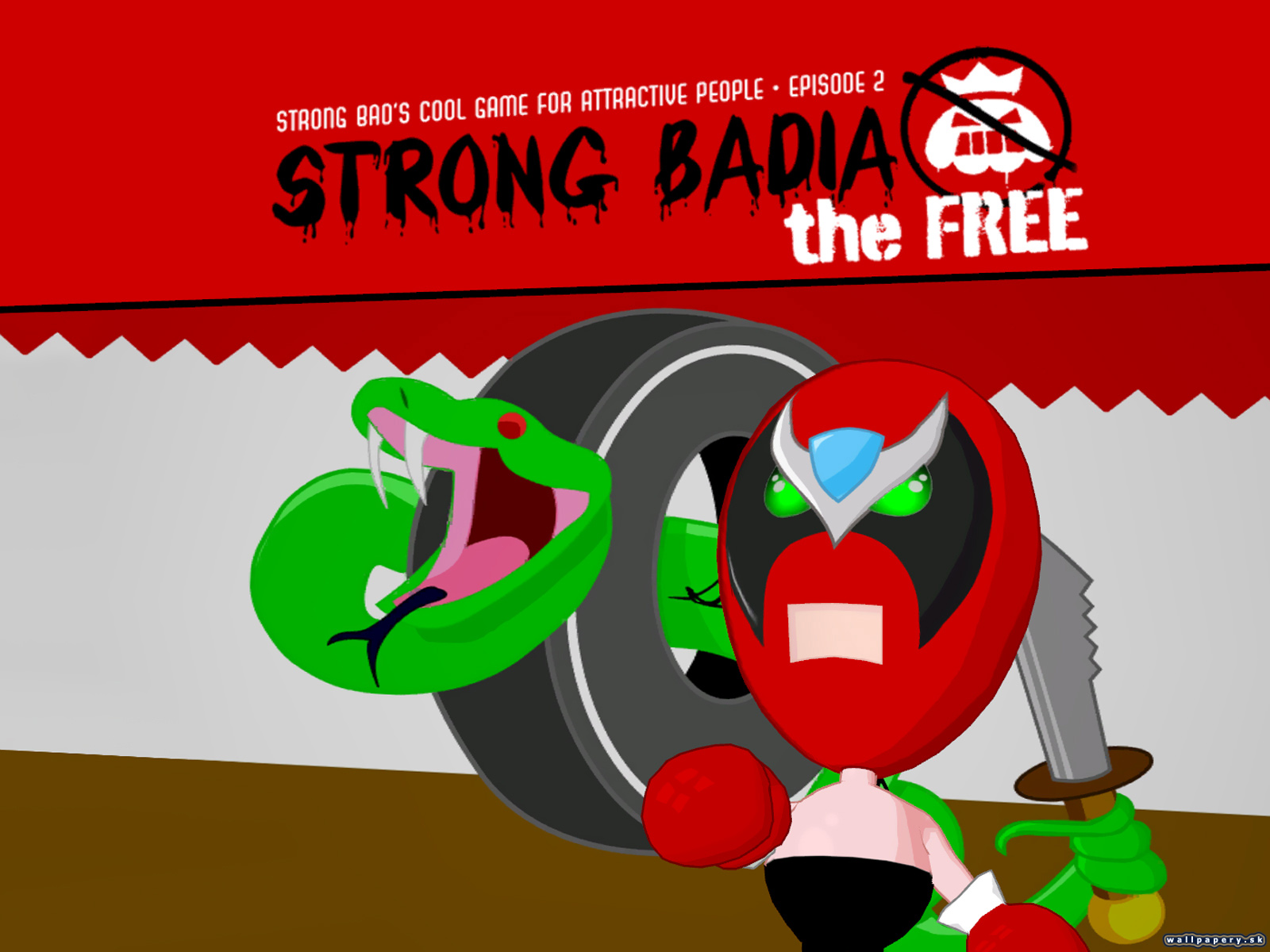 Strong Bad's Episode 2: Strong Badia the Free - wallpaper 1