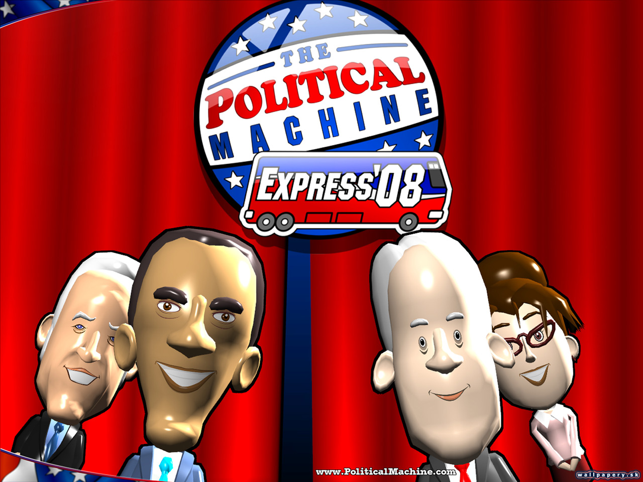 The Political Machine 2008 Express Edition - wallpaper 1