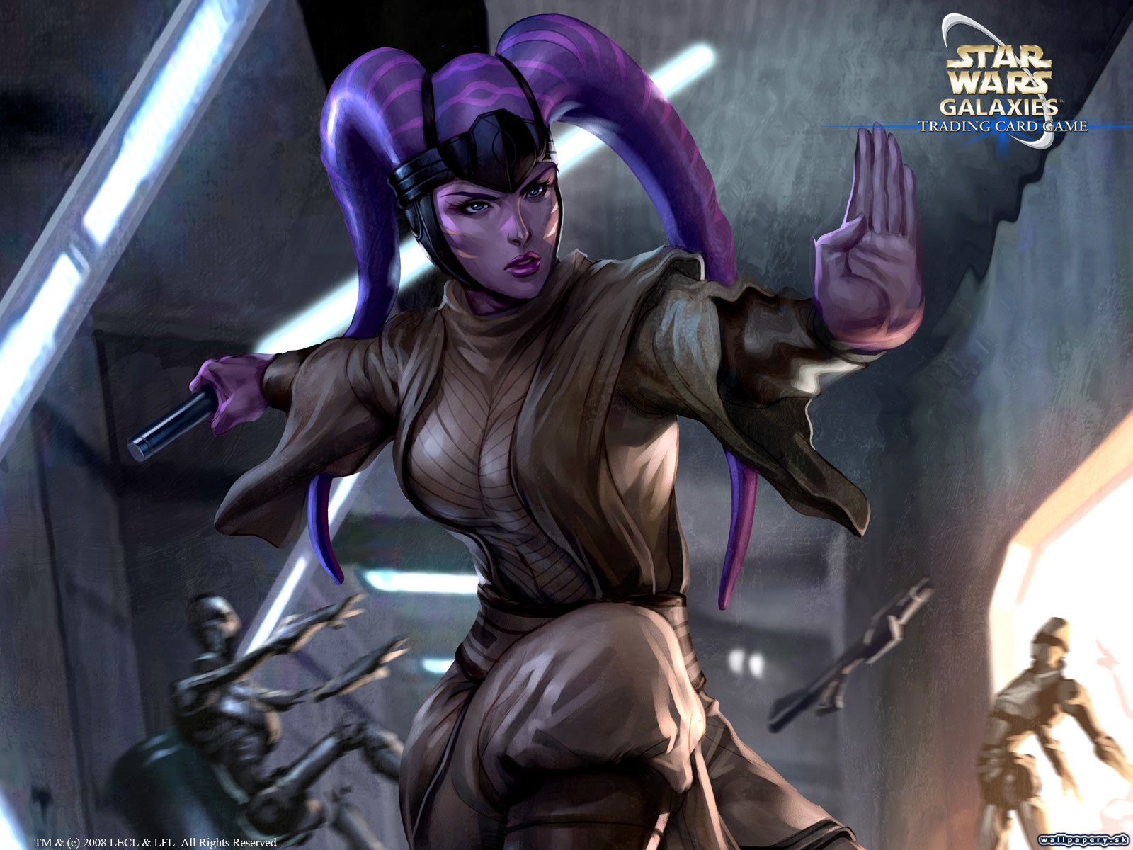 Star Wars Galaxies - Trading Card Game: Champions of the Force - wallpaper 13