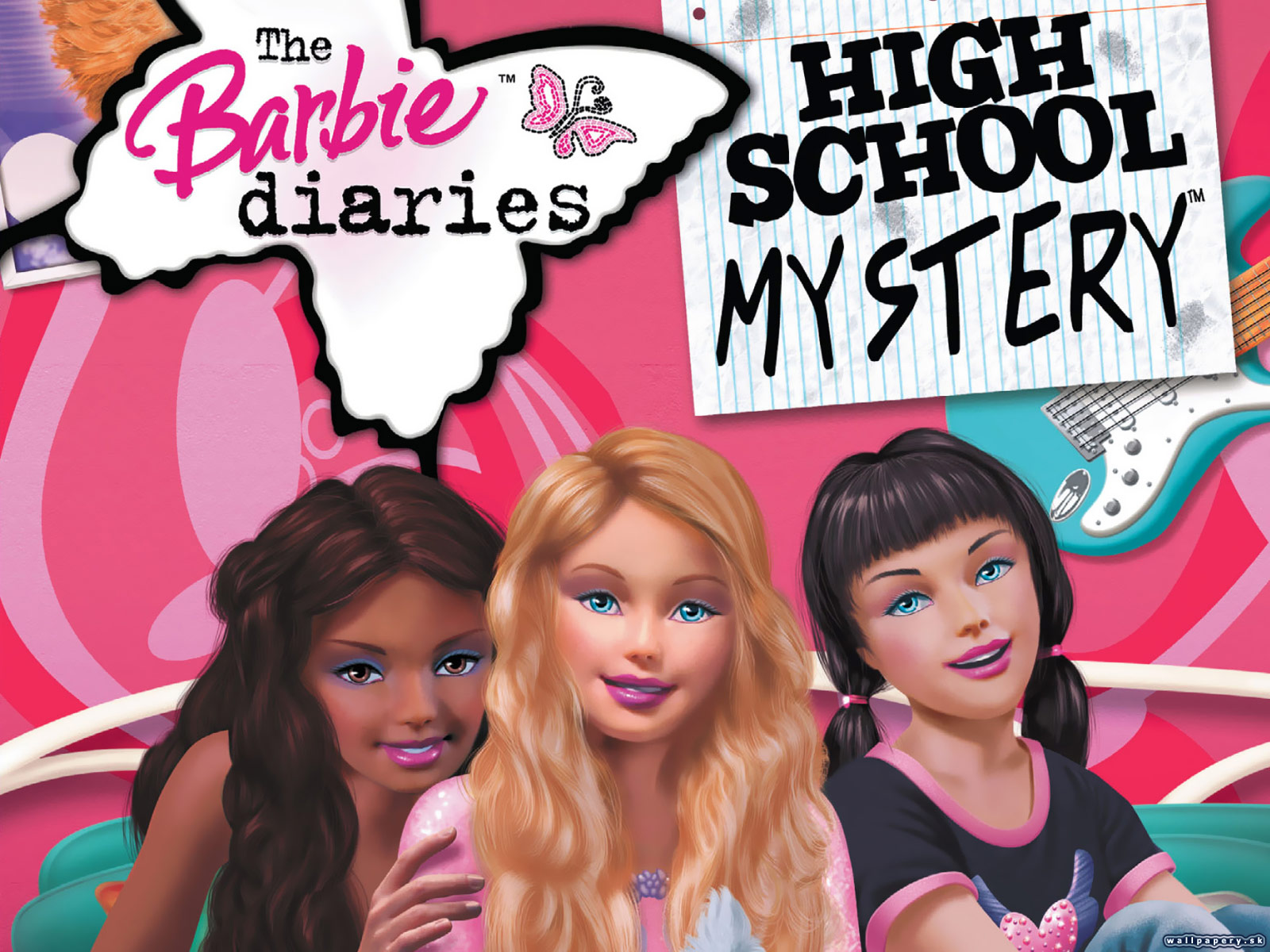The Barbie Diaries: High School Mystery - wallpaper 1