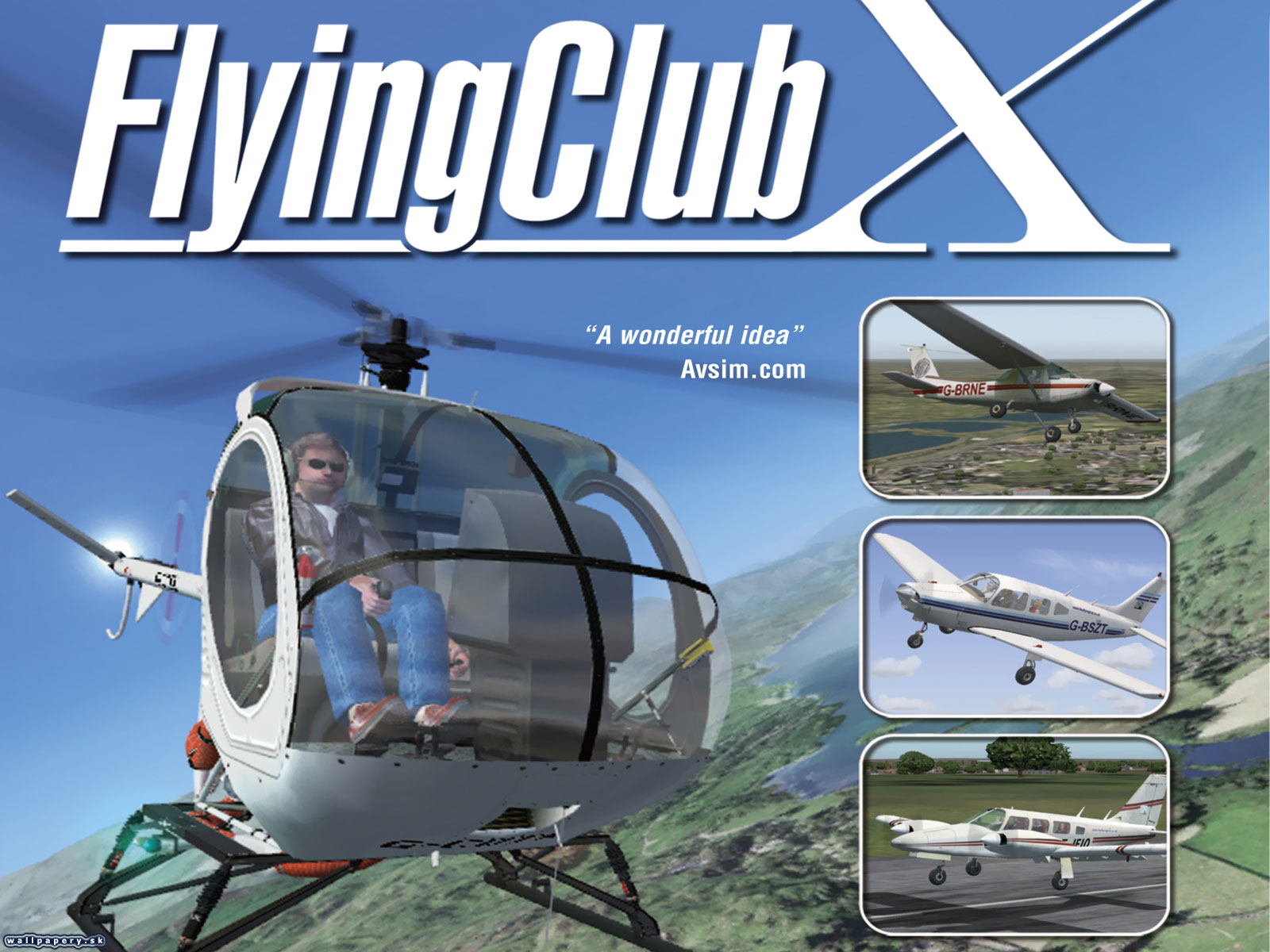 Flying Club X - wallpaper 1