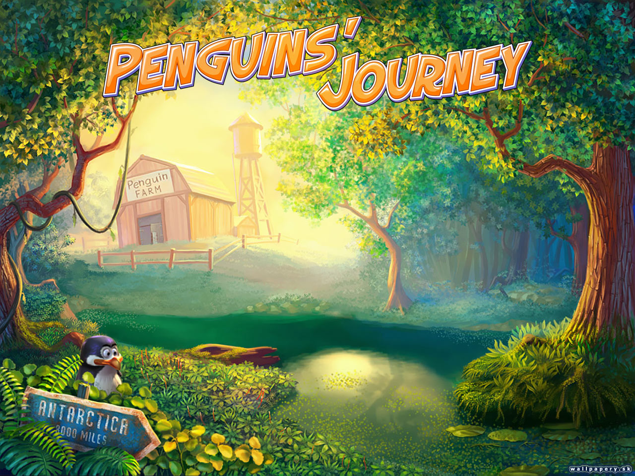 Penguins' Journey - wallpaper 3