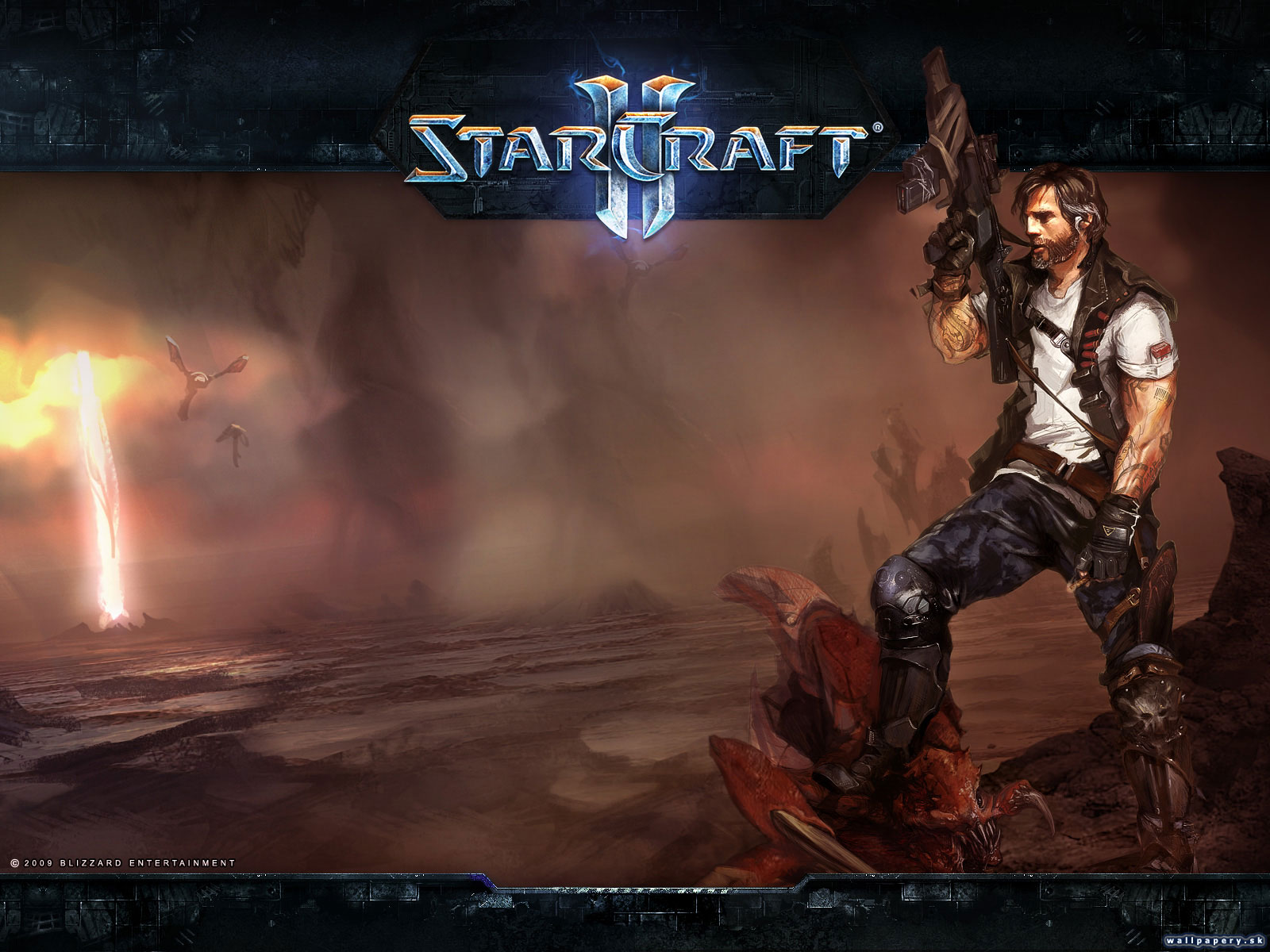 StarCraft II: Wings of Liberty - wallpaper 12