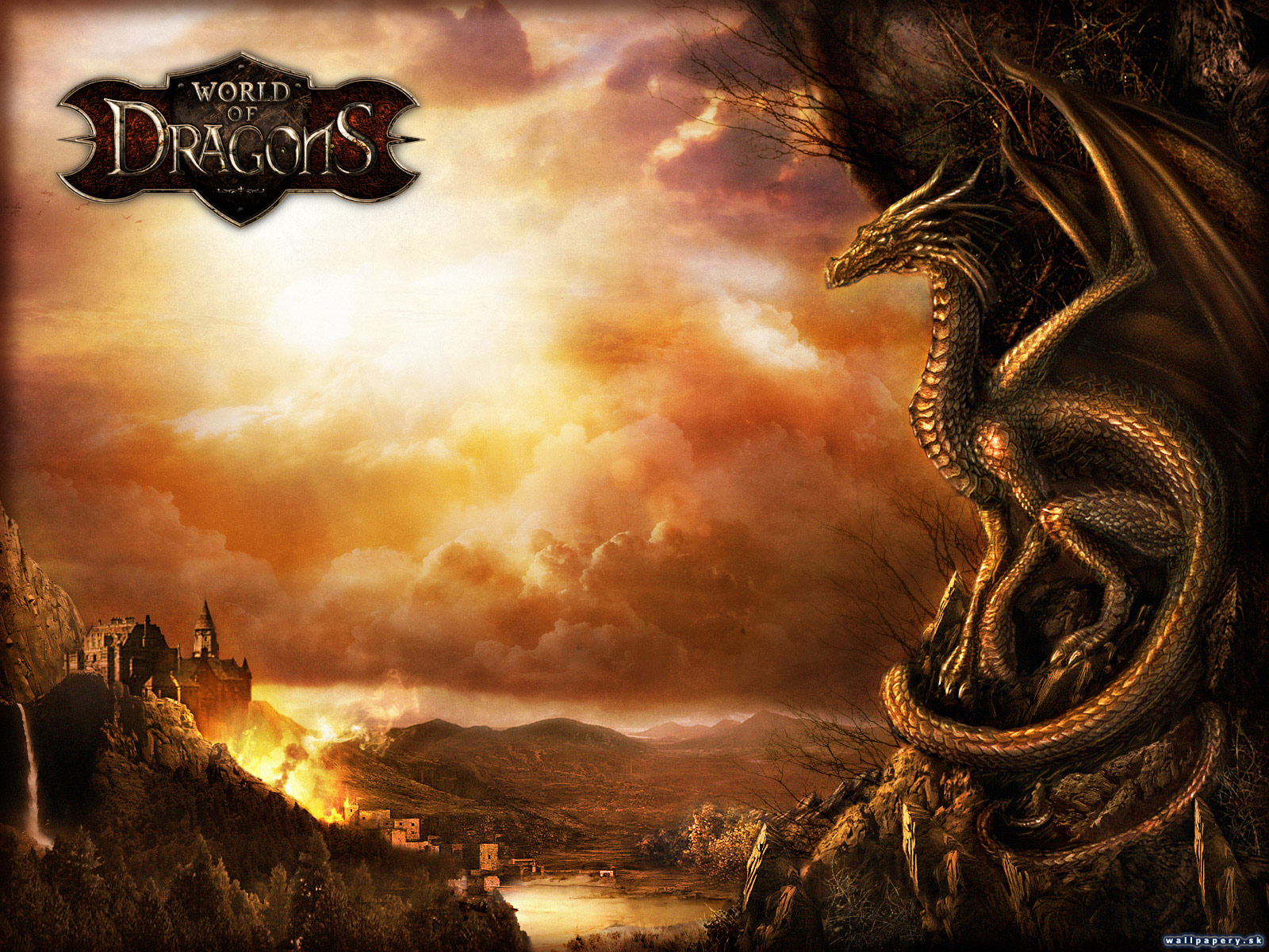 World of Dragons - wallpaper 1
