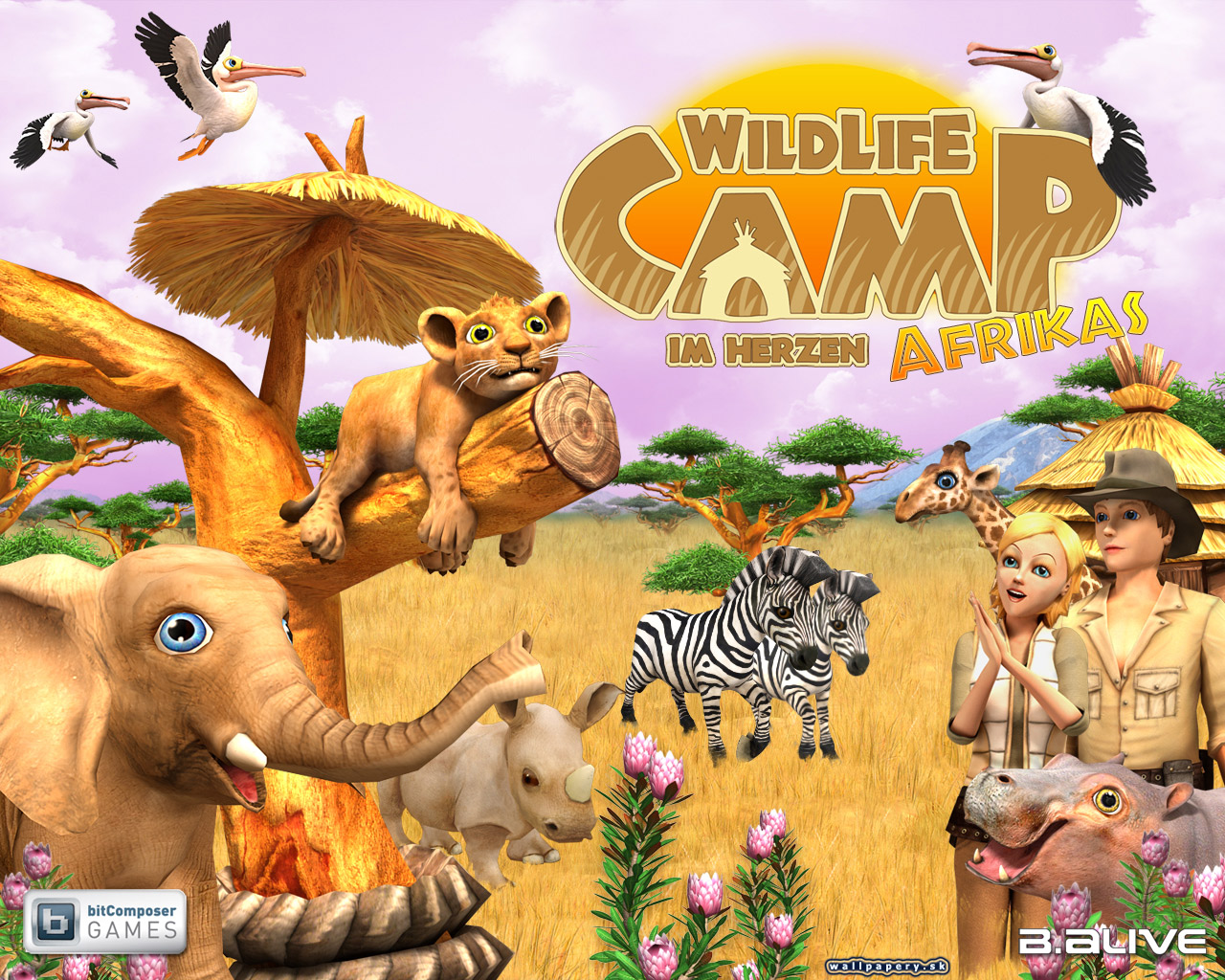 Wildlife Camp: In the Heart of Africa - wallpaper 1