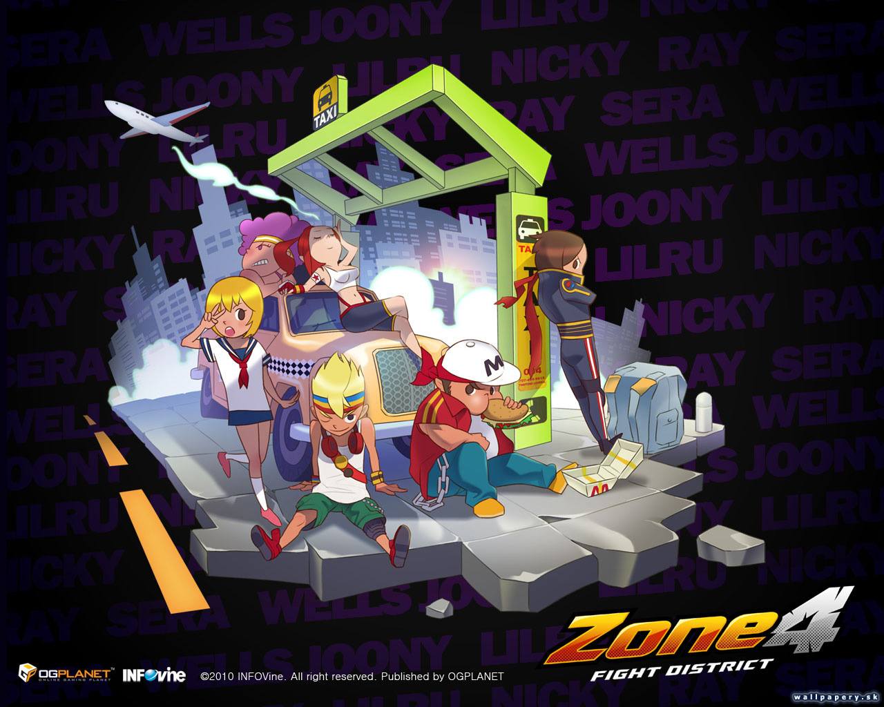 Zone 4: Fight District - wallpaper 7