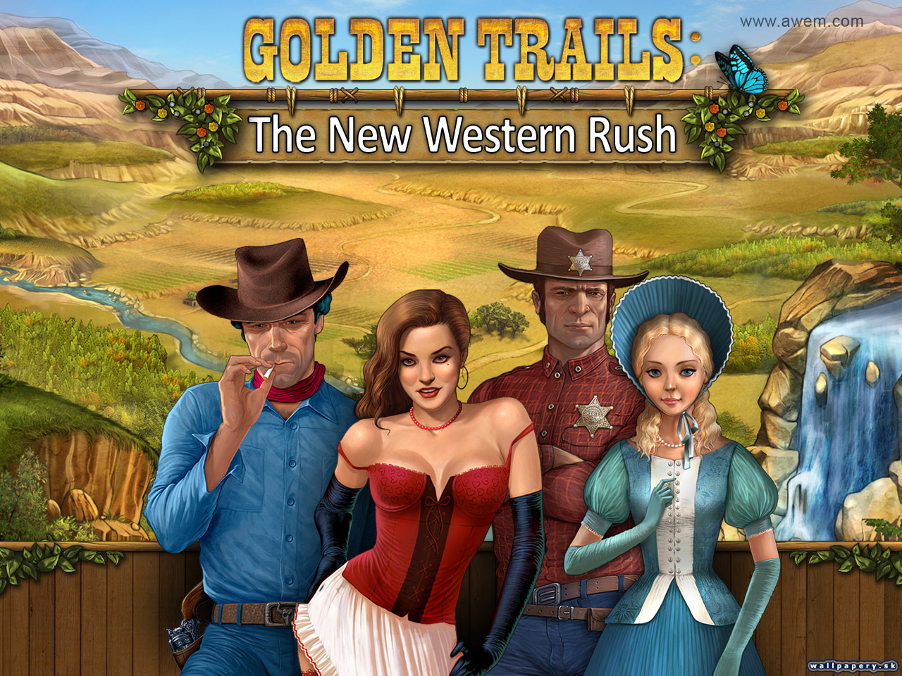 Golden Trails: The New Western Rush - wallpaper 1