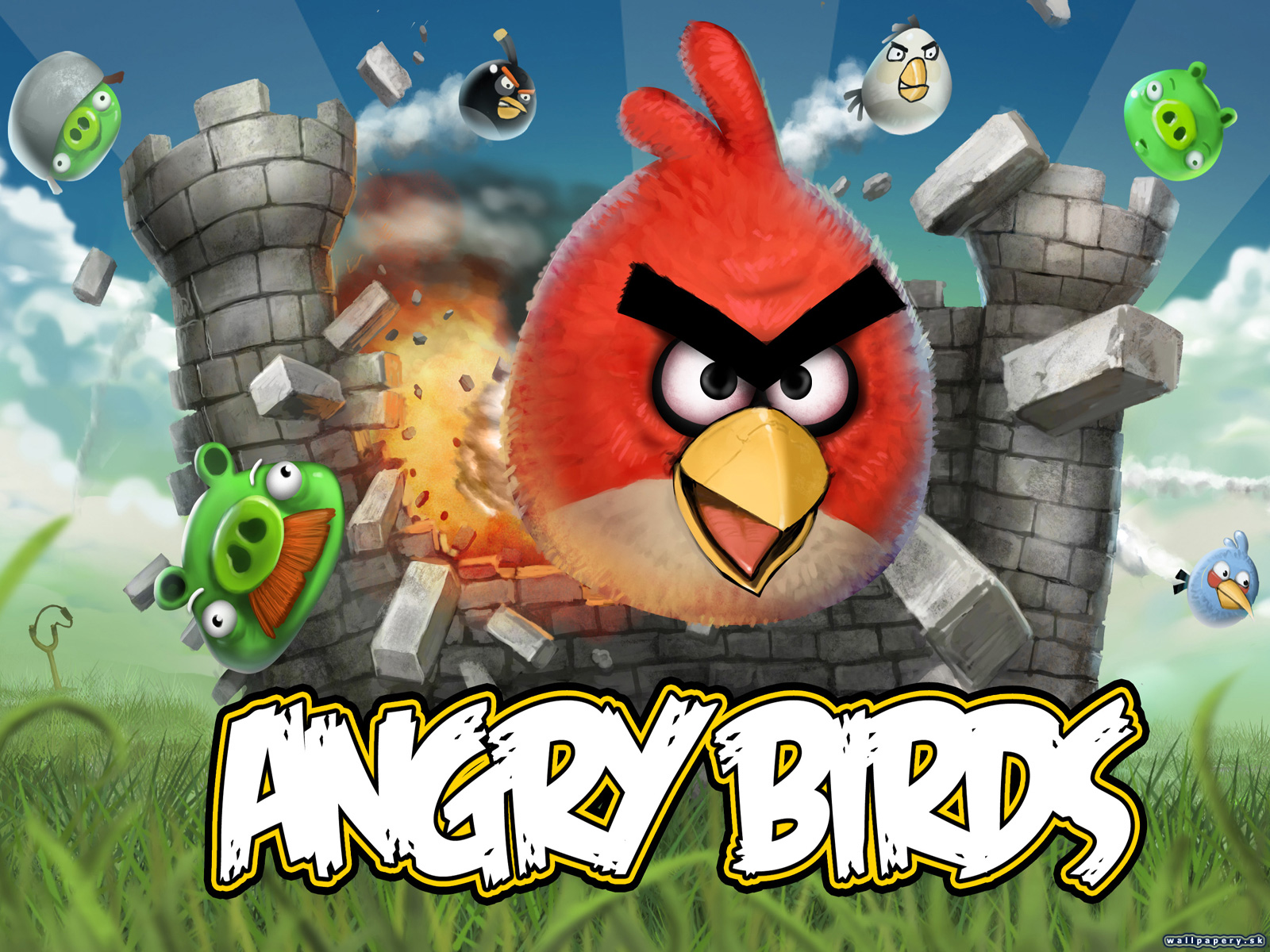 Angry Birds - wallpaper 2