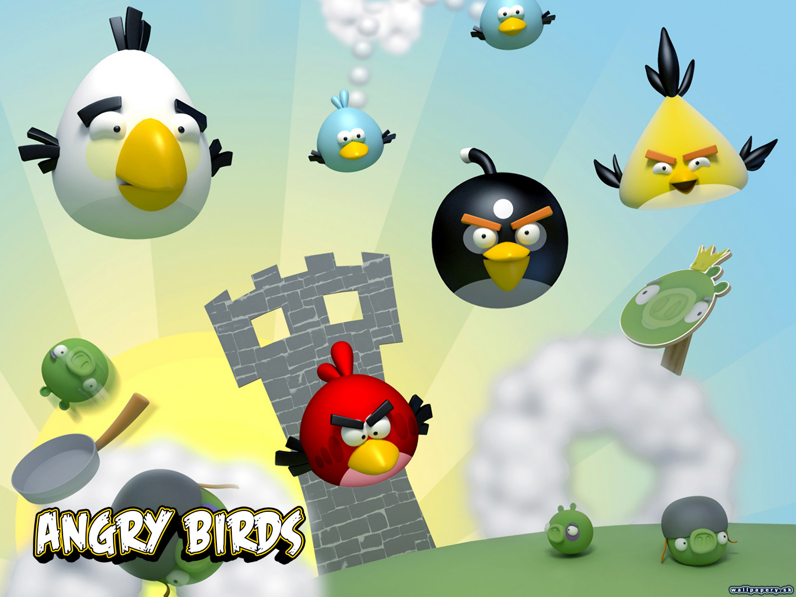 Angry Birds - wallpaper 6