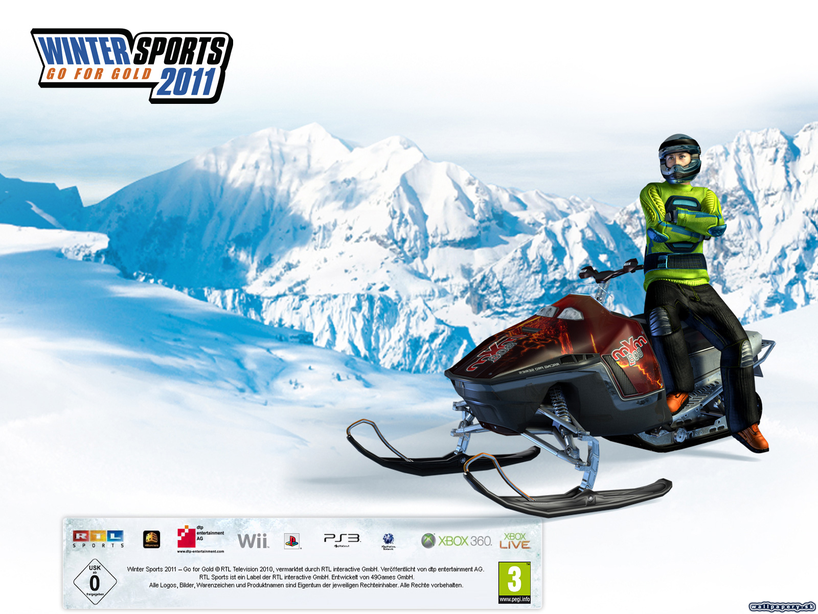 Winter Sports 2011: Go for Gold - wallpaper 4