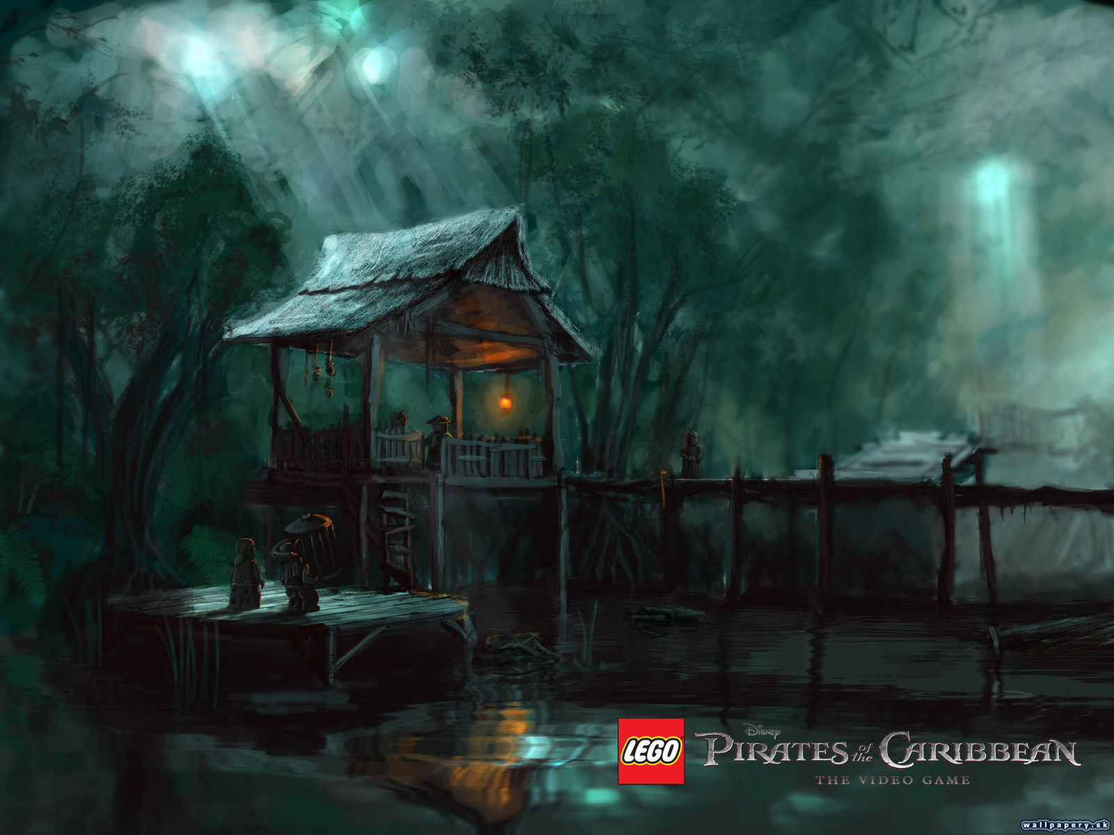 Lego Pirates of the Caribbean: The Video Game - wallpaper 2