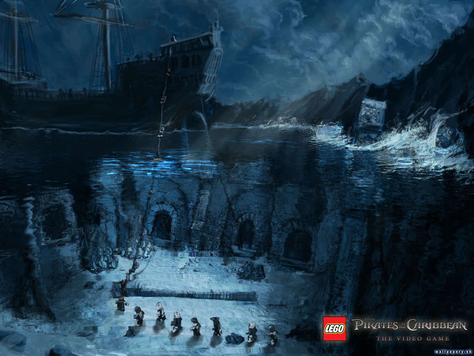 Lego Pirates of the Caribbean: The Video Game - wallpaper 3
