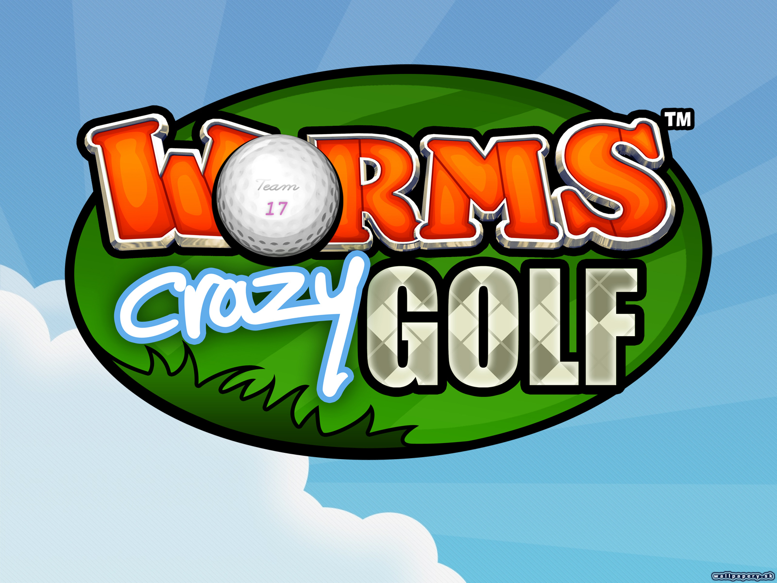 Worms Crazy Golf - wallpaper 2