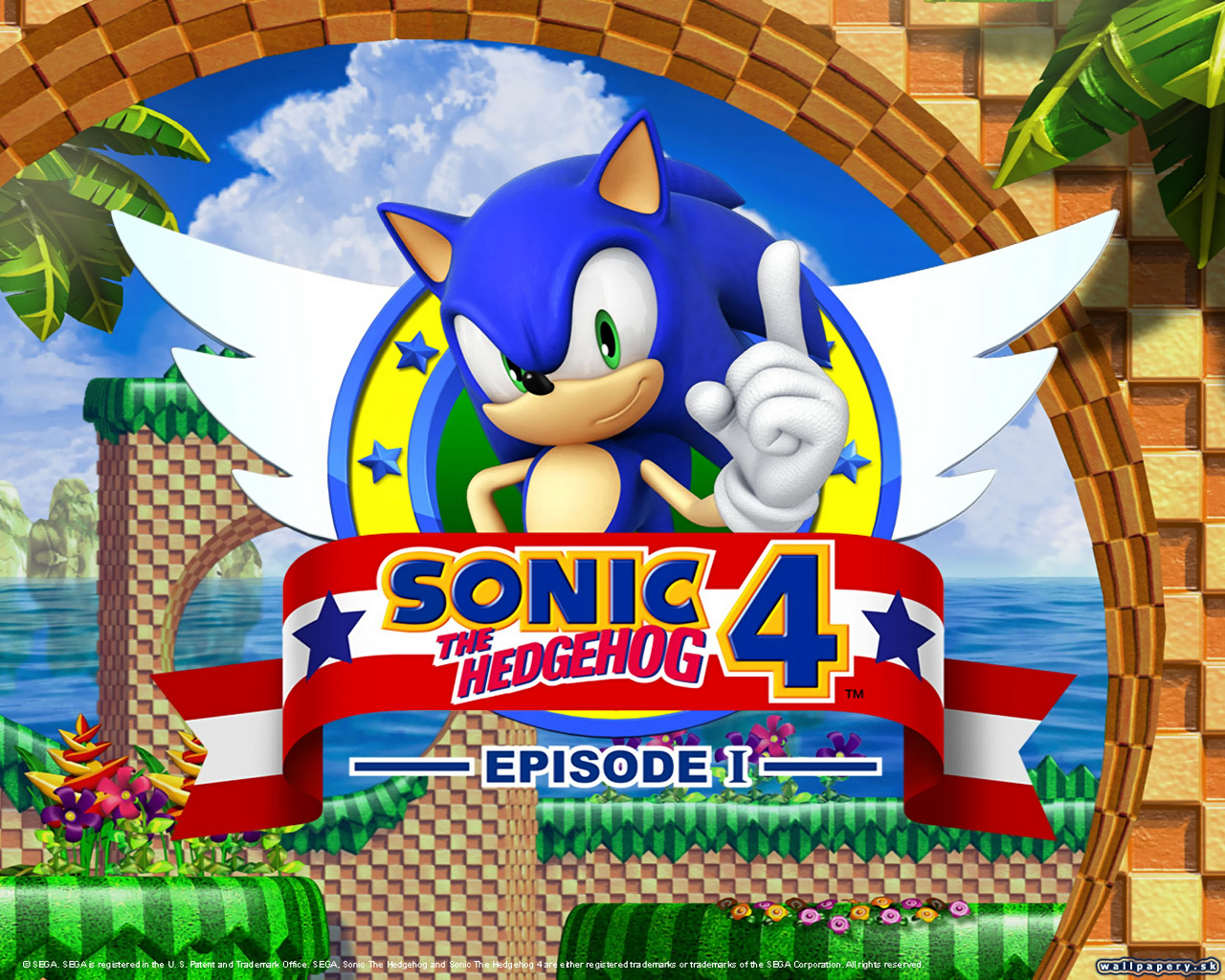 Sonic the Hedgehog 4: Episode I - wallpaper 1