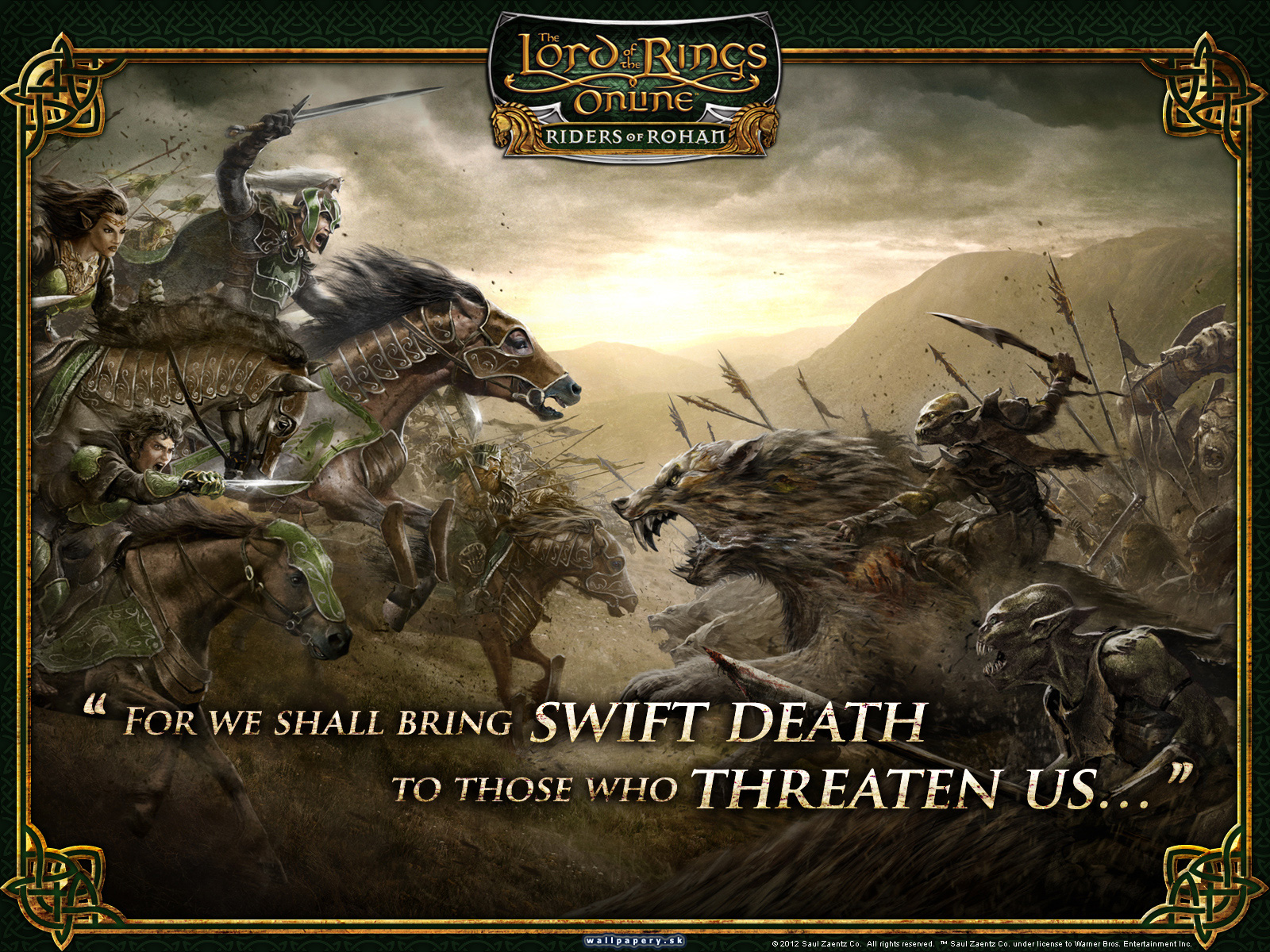 The Lord of the Rings Online: Riders of Rohan - wallpaper 4