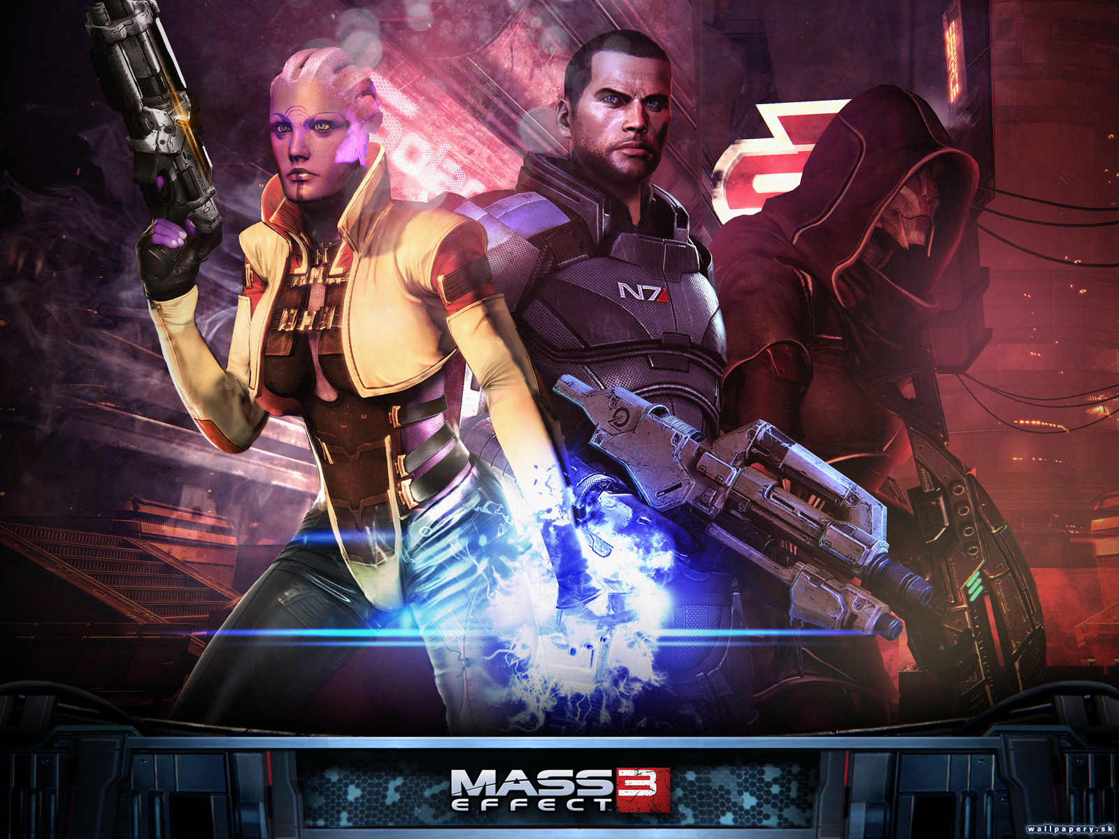 Mass Effect 3: Omega - wallpaper 1