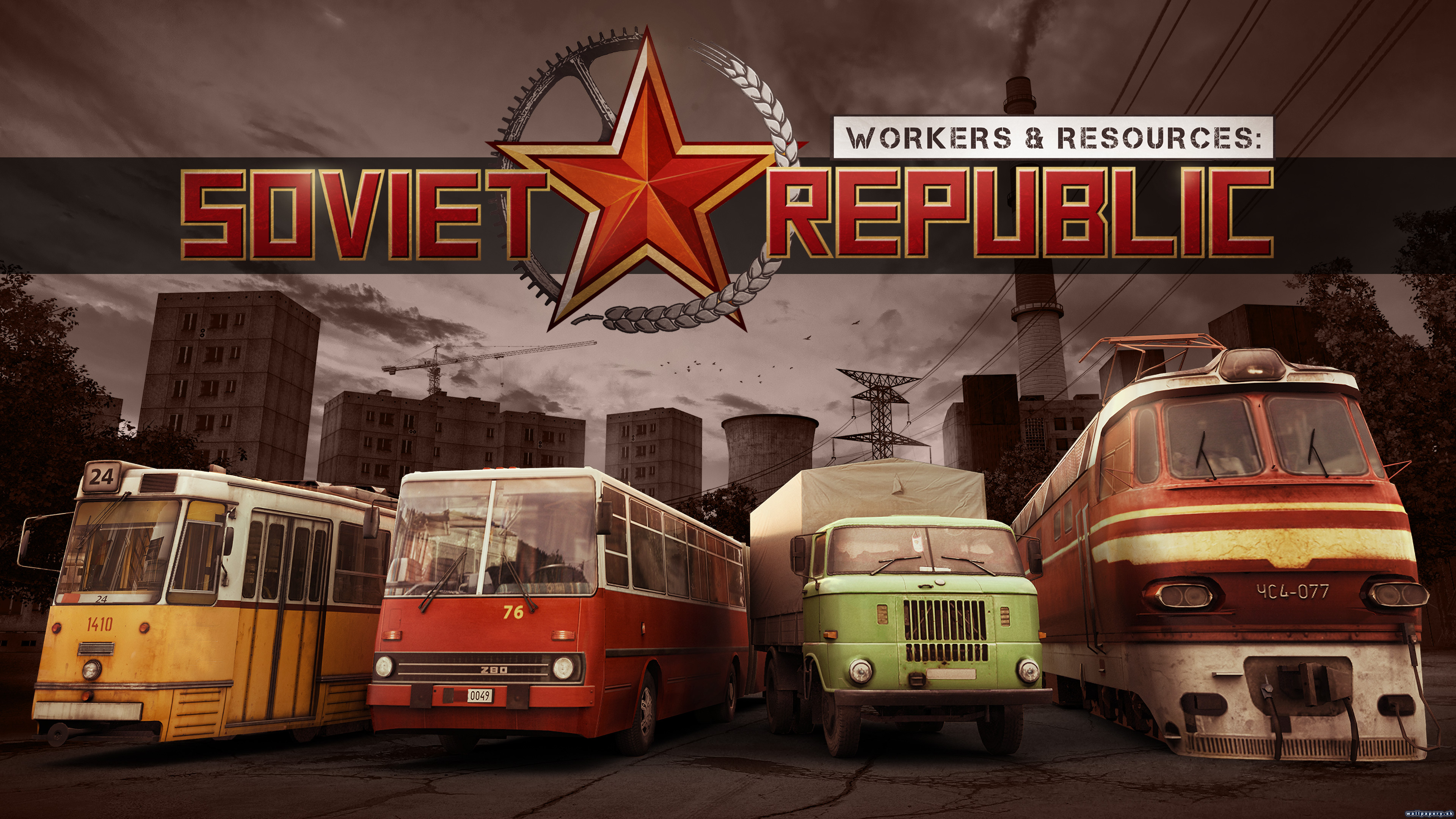 Workers & Resources: Soviet Republic - wallpaper 2
