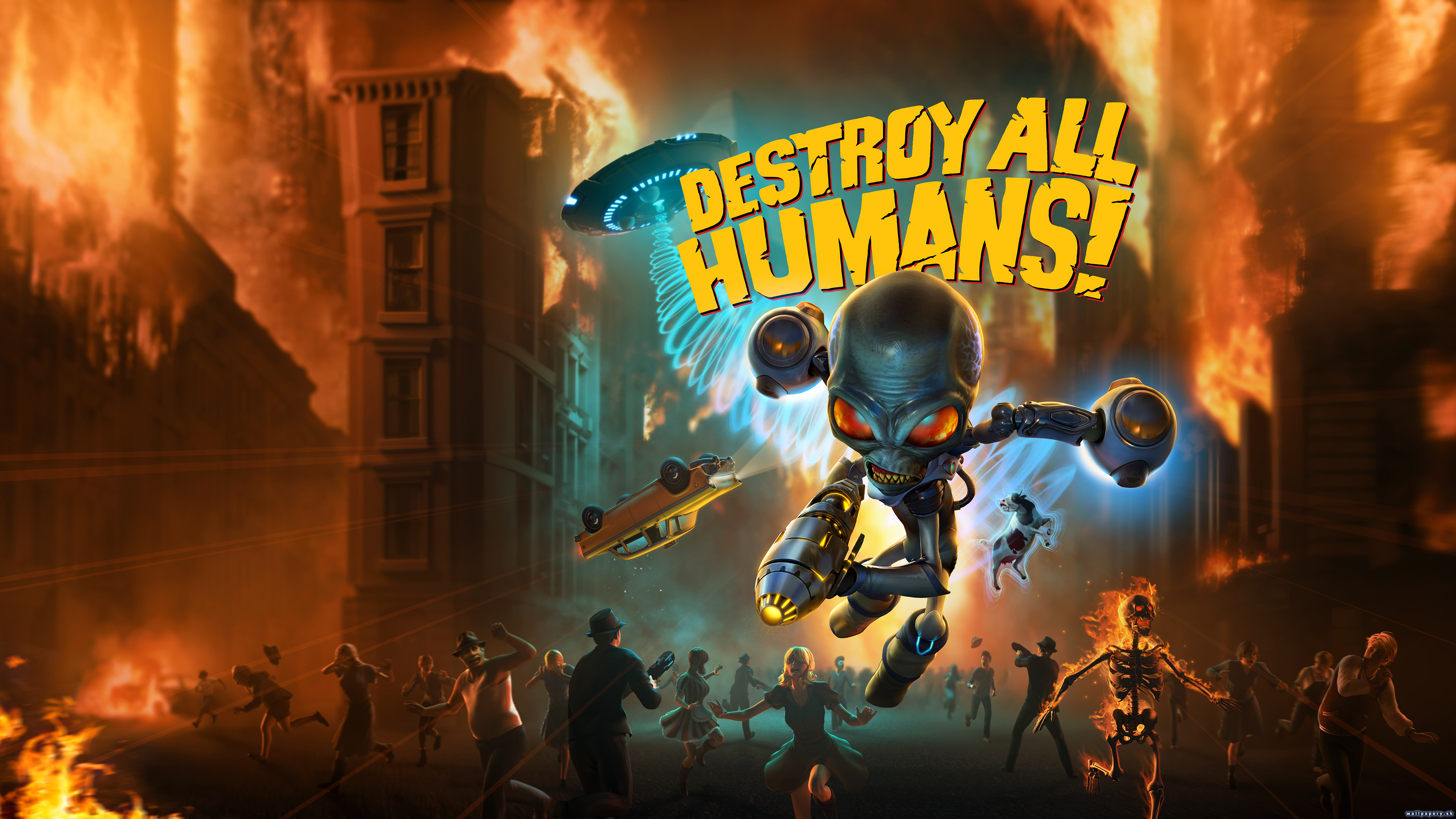 Destroy All Humans! Remake - wallpaper 1