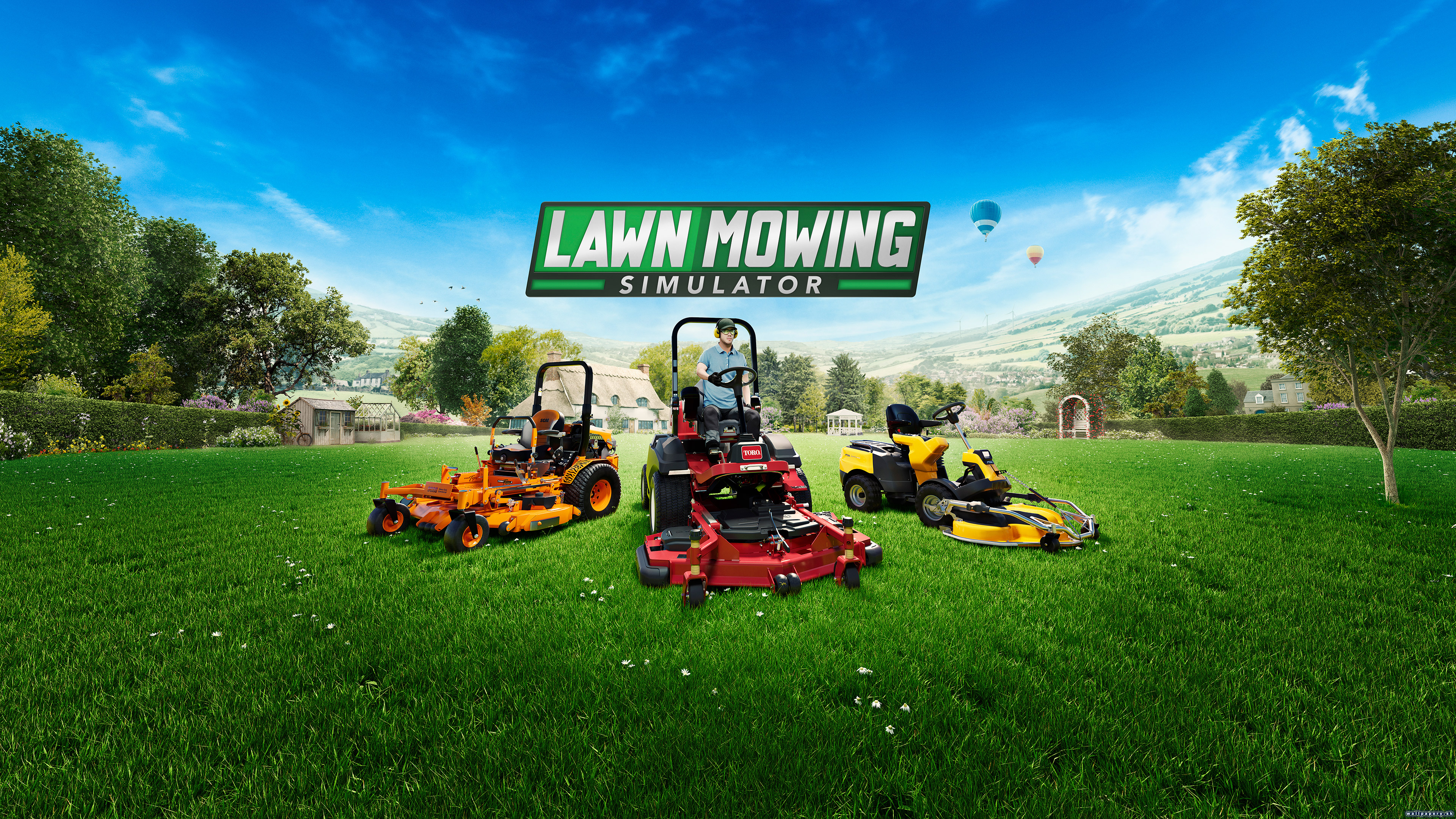 Lawn Mowing Simulator - wallpaper 1