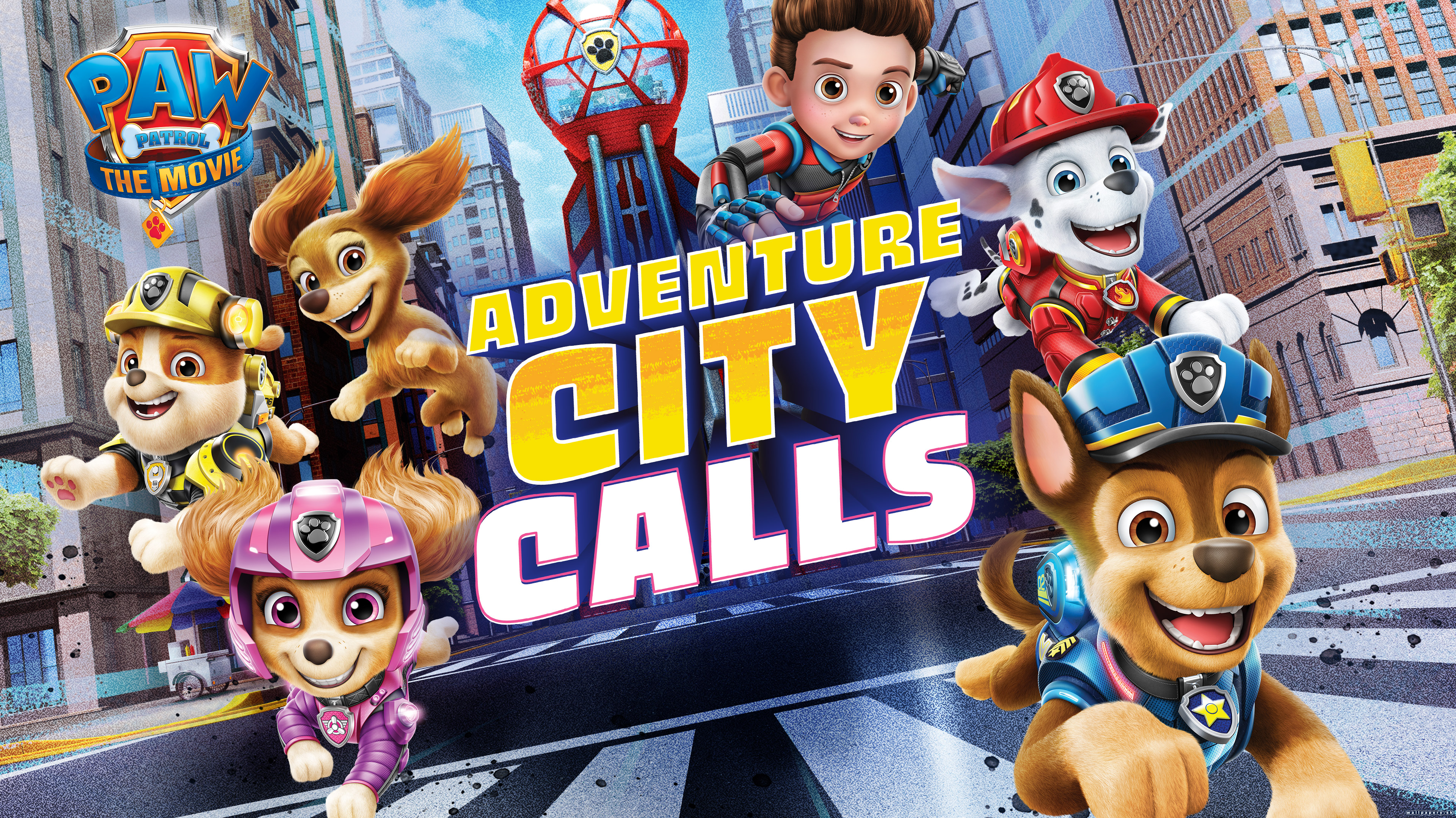 PAW Patrol The Movie: Adventure City Calls - wallpaper 1