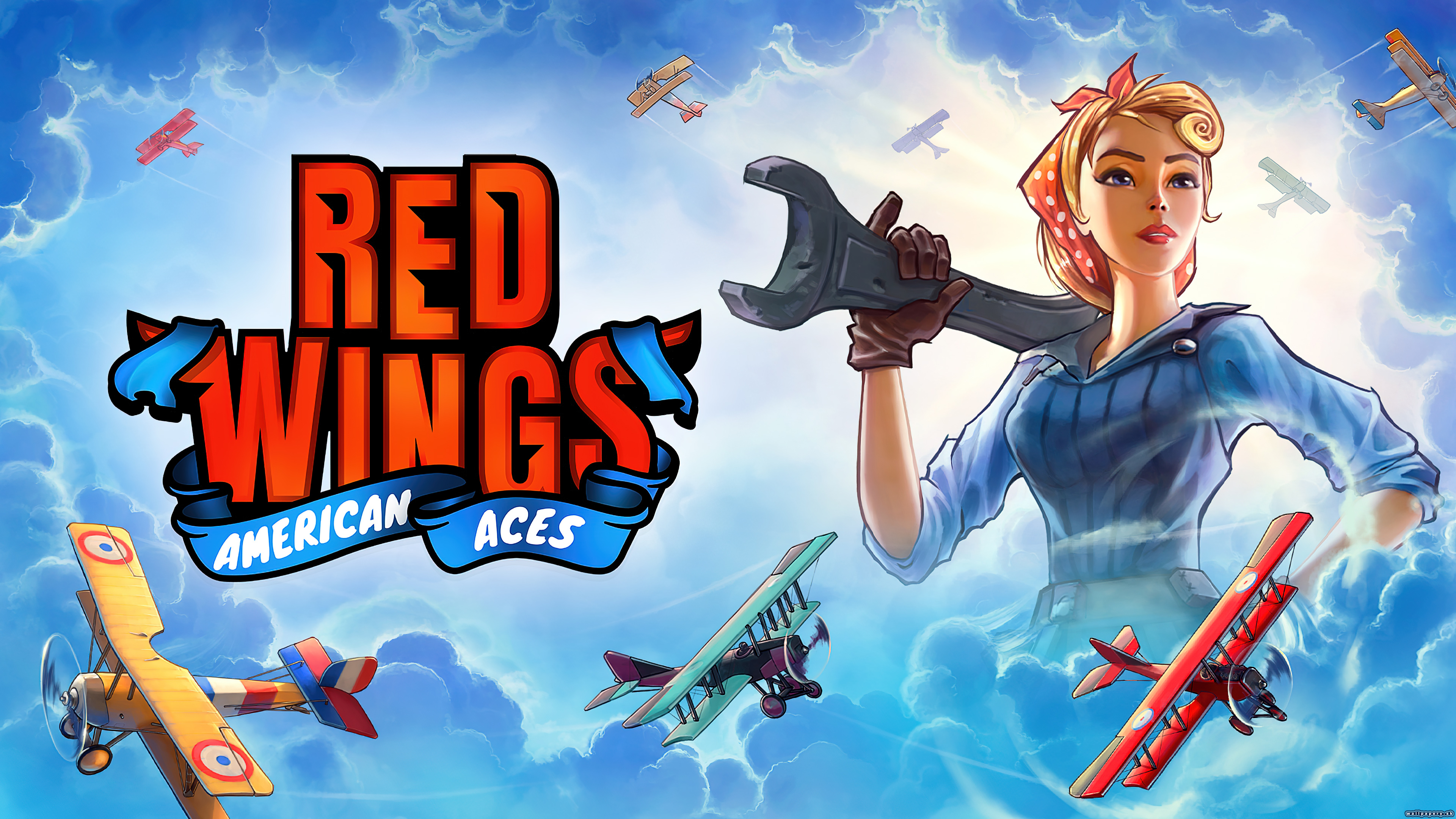 Red Wings: American Aces - wallpaper 1