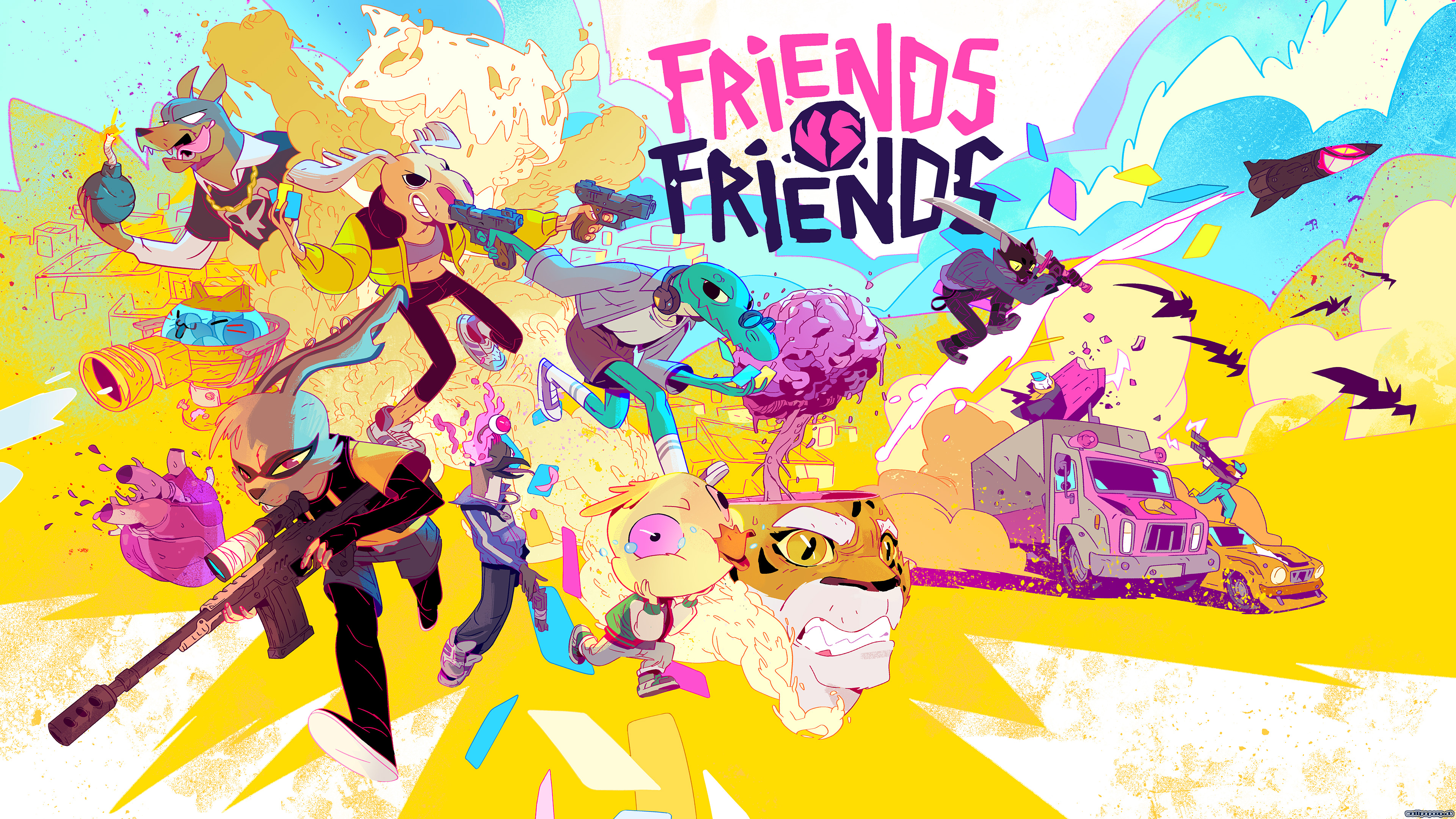 Friends vs Friends - wallpaper 1
