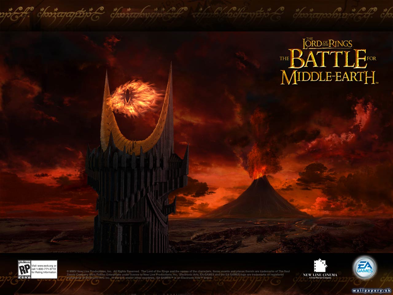 Lord of the Rings: The Battle For Middle-Earth - wallpaper 1