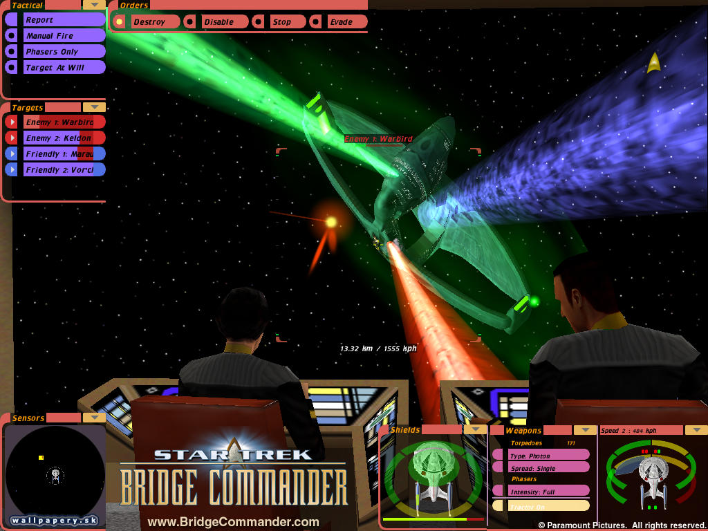 Star Trek: Bridge Commander - wallpaper 8