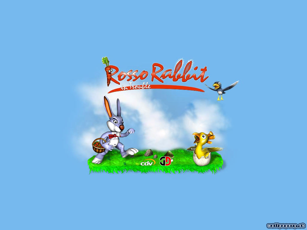 Rosso Rabbit in Trouble - wallpaper 1