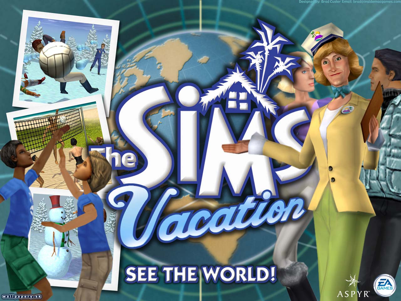 The Sims: Vacation - wallpaper 5